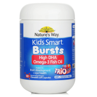 Natures Way Kids Smart Omega-3 Fish Oil Trio 180 Capsules